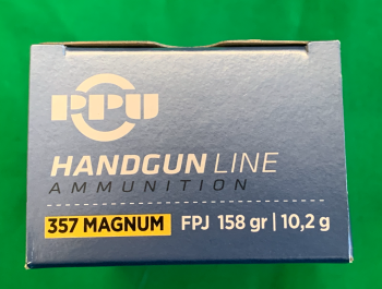.357 Magnum PPU FPJ 158gr 8605003800057