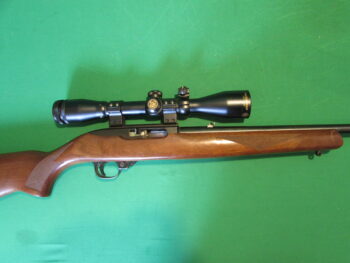 .22LR Ruger 10/22 Delux Walnut Blued Semi-Auto Rifle **S/H**