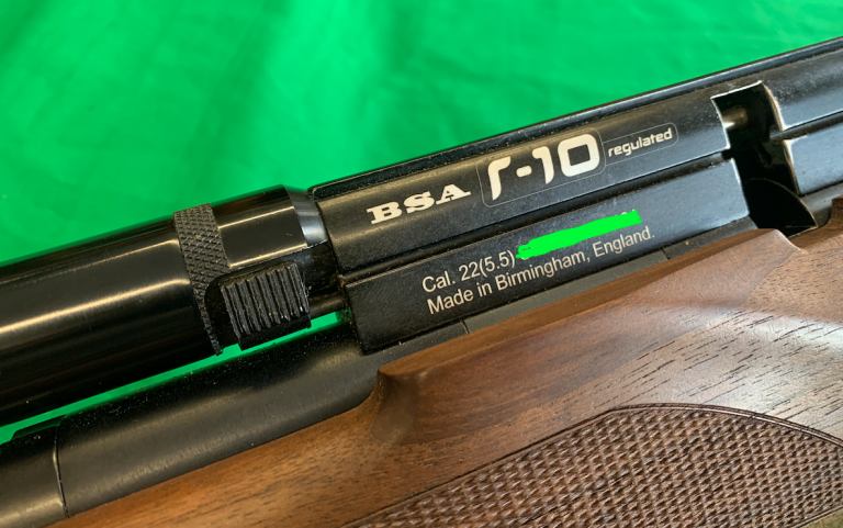 Custom Bsa R10 Rifles .22 CAL (5.5MM) BSA R10 MK1 Walnut PCP (LEFT HANDED) 240702/005 | Aaron ...